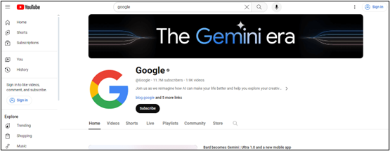 interface-of-youtube