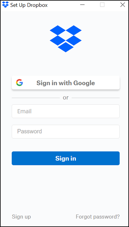 透過使用者名稱和密碼登入