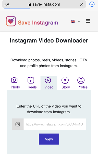 download instagram videos on iphone