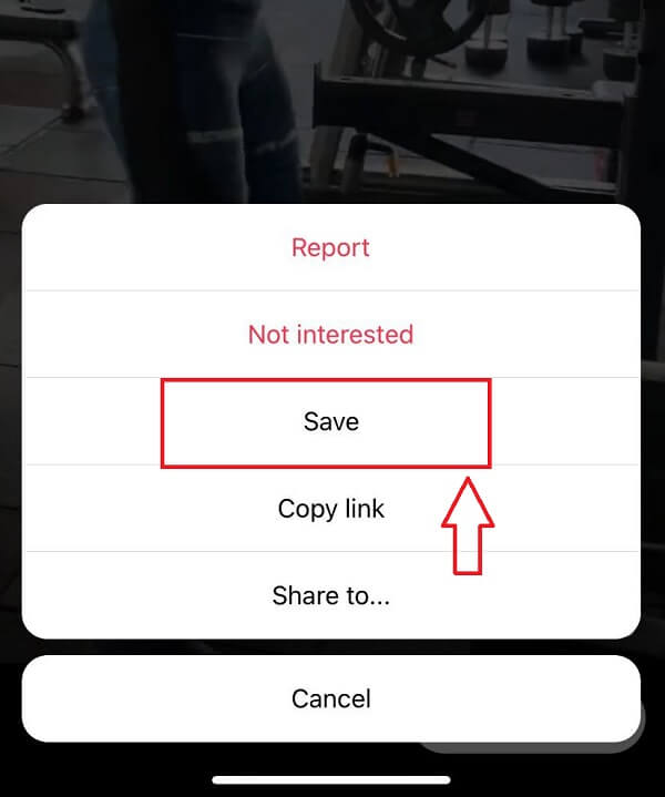 Salve um vídeo para assistir mais tarde