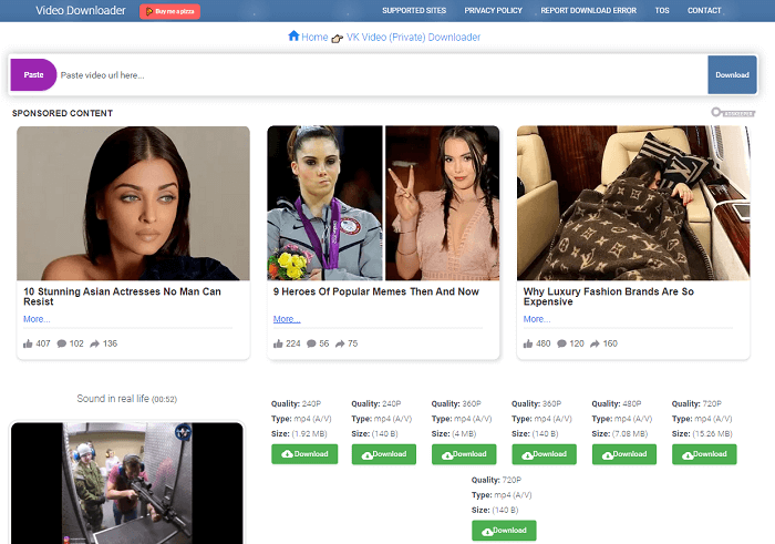 Baixe vídeos VK com Video Downloader