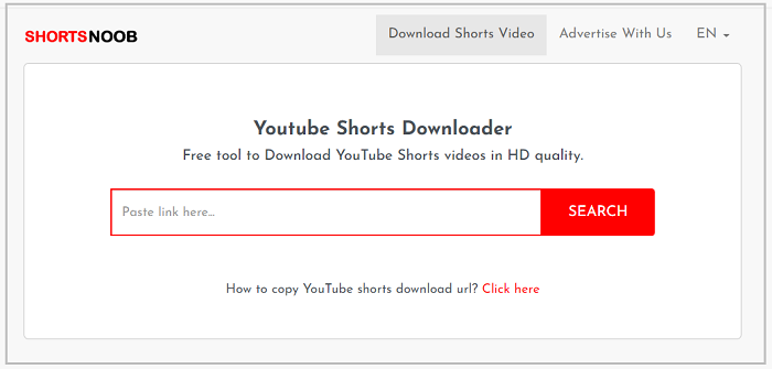 Shortsnoob-Video-Downloader