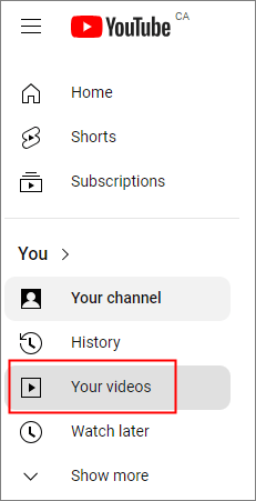 faça login e vá para o conteúdo do vídeo