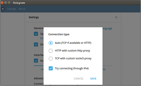 Setzen Sie die Verbindungseinstellung auf die Standardeinstellung