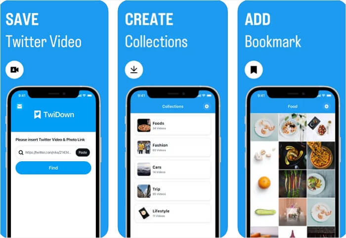 TwiDown - Protetor de vídeo do Twitter