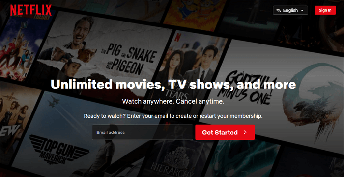 video streaming sites netflix