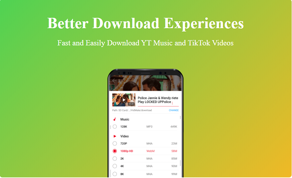 Vidmate – Musik-Downloader-App