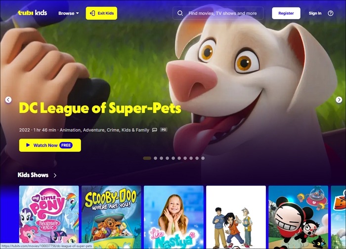 Zeichentrickfilme kostenlos online ansehen - Websites von Tubitv.jpg