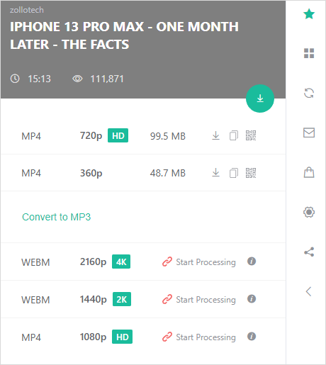 如何透過瀏覽器將 YouTube 轉換為 WebM