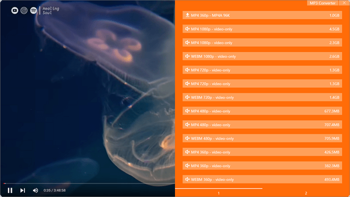 downloader de vídeo e áudio do youtube