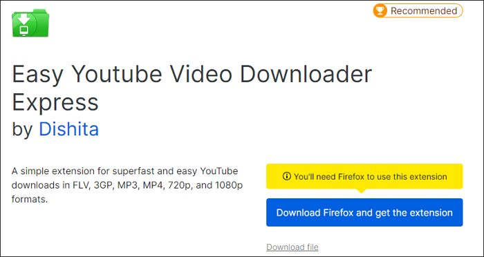 簡単youtube動画ダウンローダー