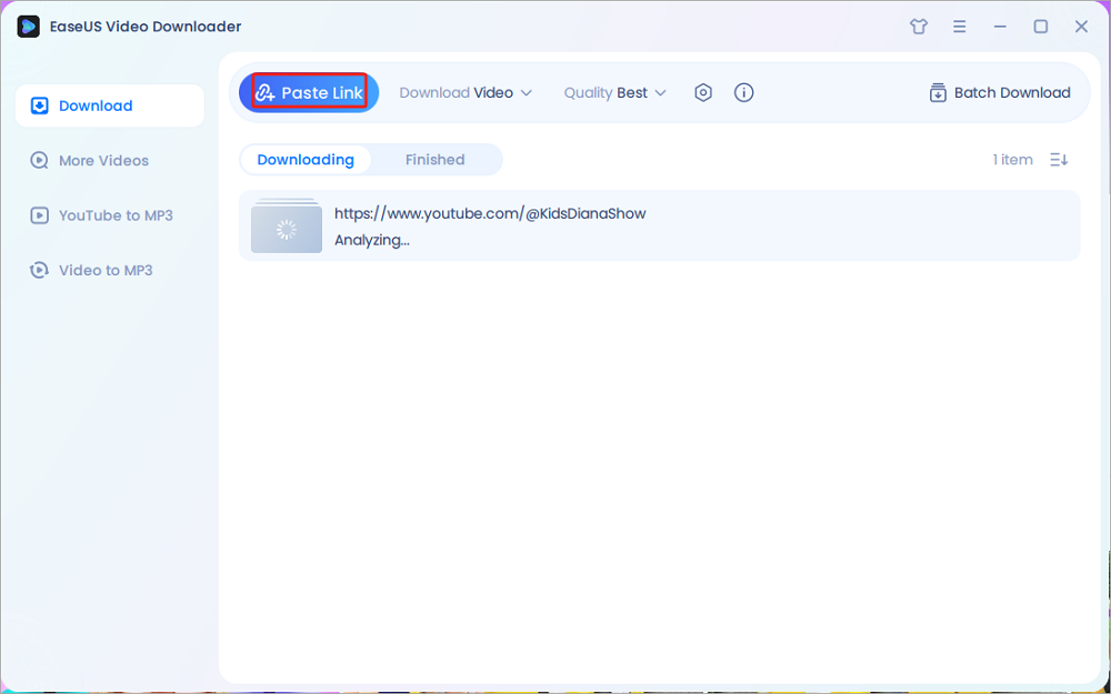 download channel videos
