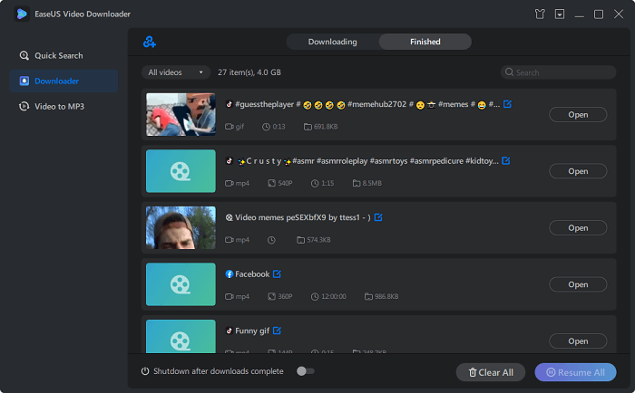 輕鬆影片下載器