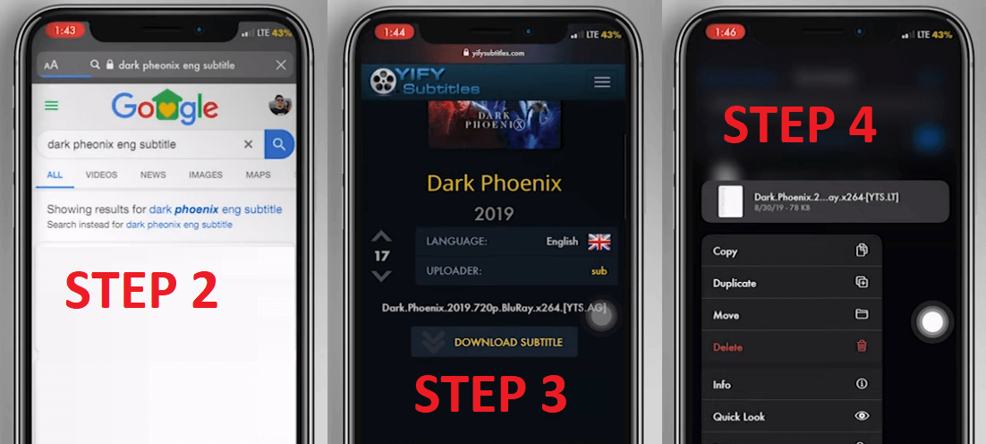 add subtitles to video in vlc iphone step 2