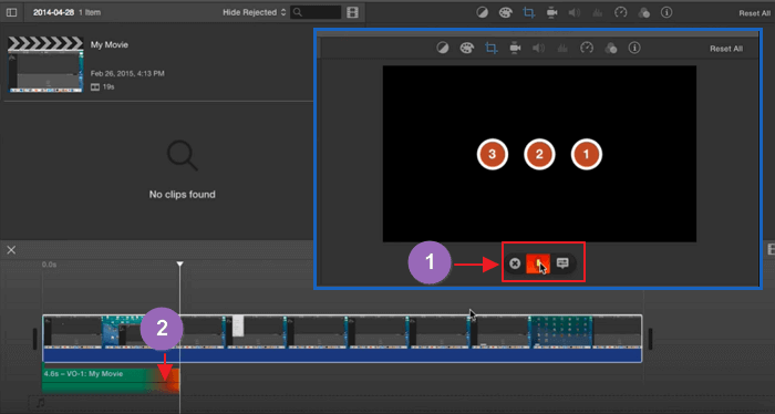 iniziare la registrazione vocale