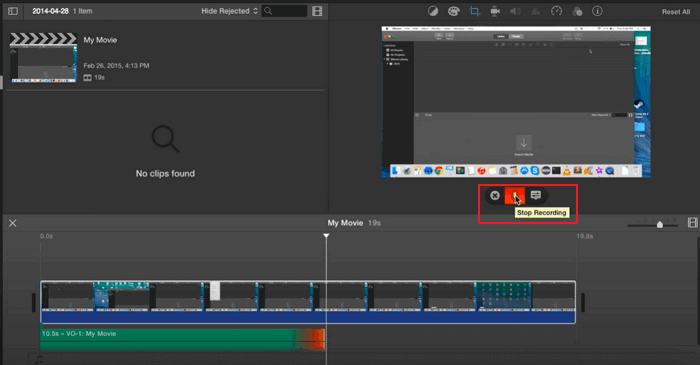 salvare e esportare il video con voce fuori campo