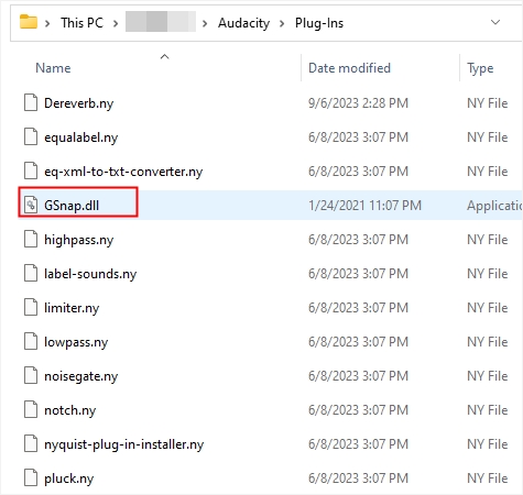 move dill to audacity plugin