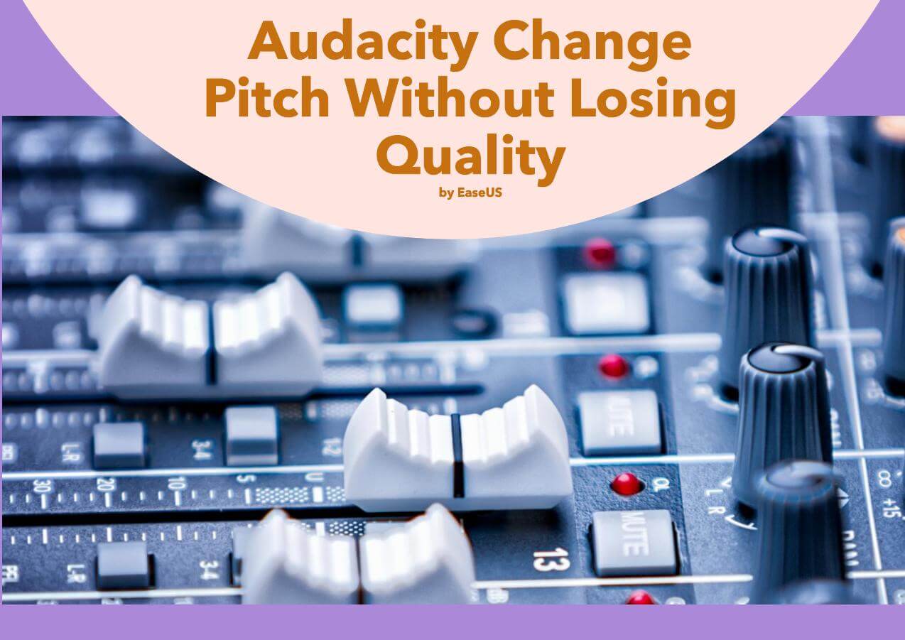 change pitch in audacity