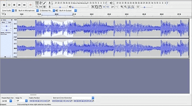 estrarre audio da video tramite audacity