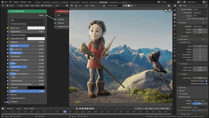 blender video editor