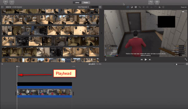 blur face in imovie step 3