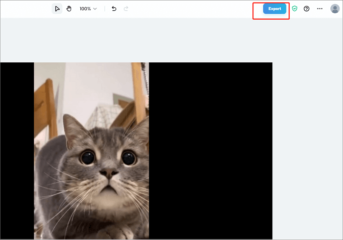 capcut online export video