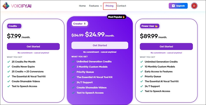Choose your elite plan
