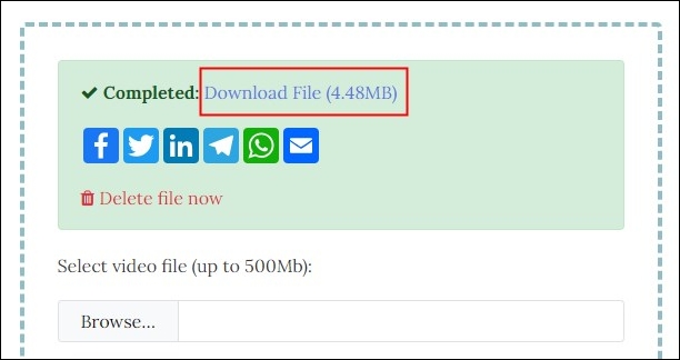 clique no arquivo baixado