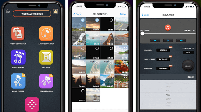 compress mp3 on iphone