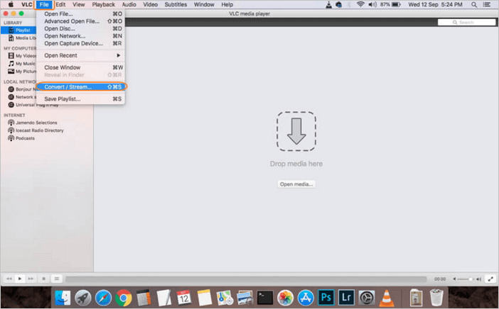 fare la conversione da FLV a MP4 su Mac