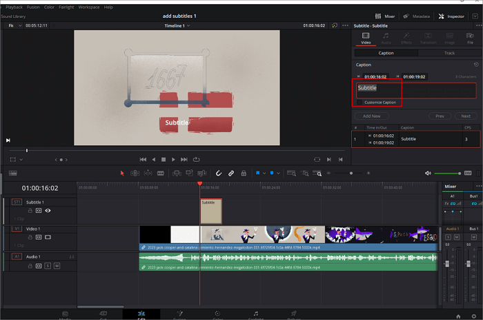 davinci resolve adicione suas legendas