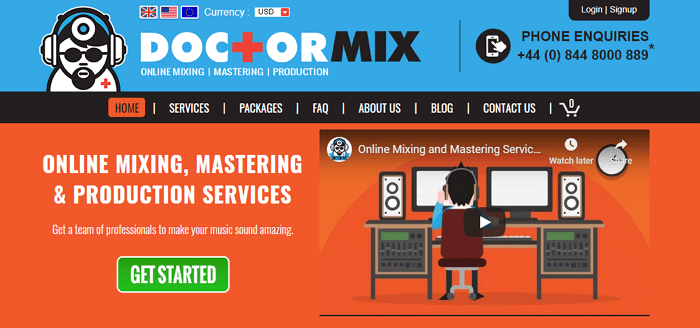 doctormix mainscreen