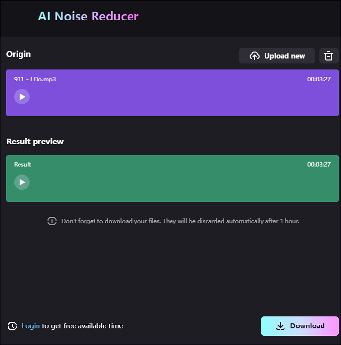 download the file mediaio
