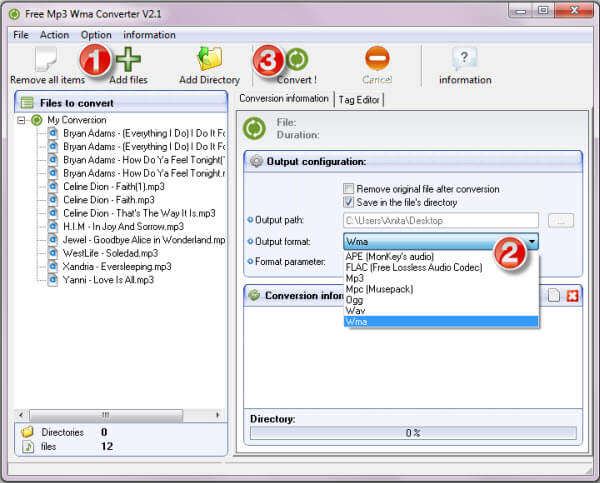 Free MP3 Wma Converter