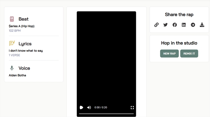 share it or download the audio file