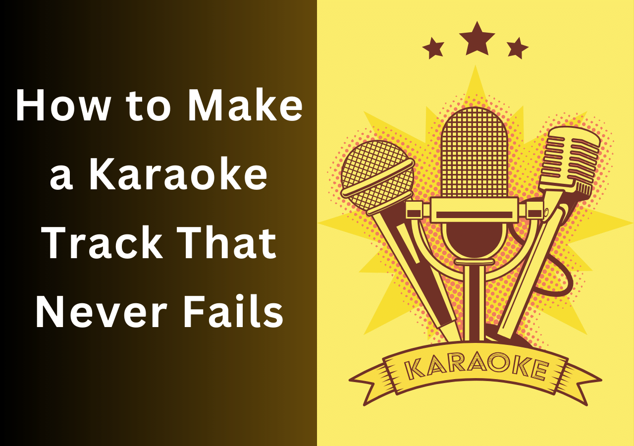 make a karaoke track