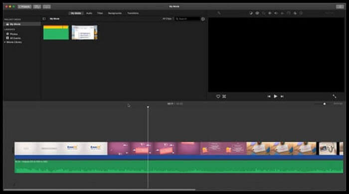 iMovie GIf con audio