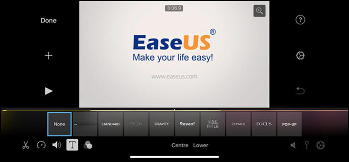 aggiungere la voce con iMovie