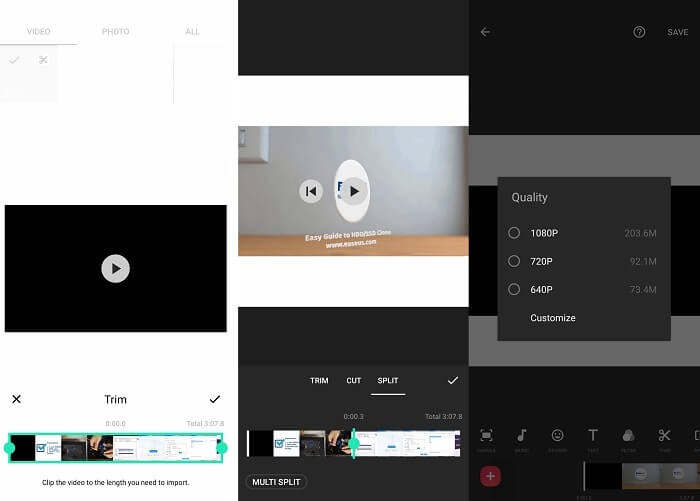 change video format in android