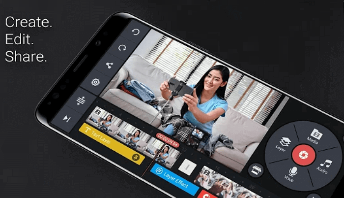 Kinemaster- change video speed