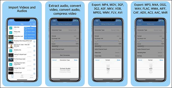 mts converter per dispositivi ios