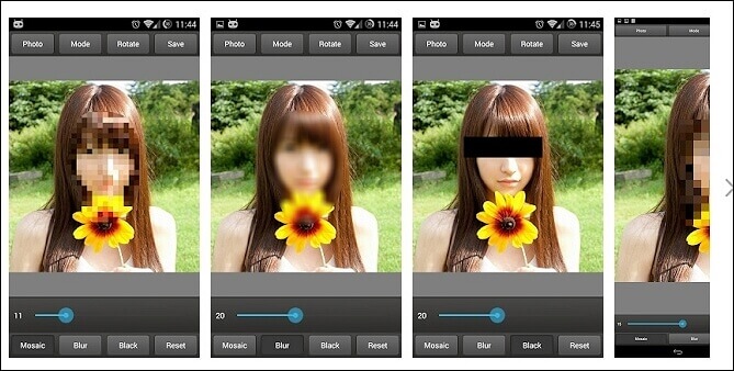 mosaic pixelate censor photo