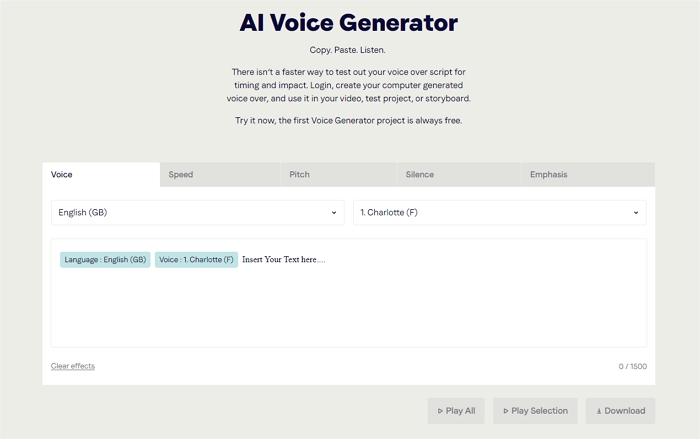 movie trailer voice generator voicebooking
