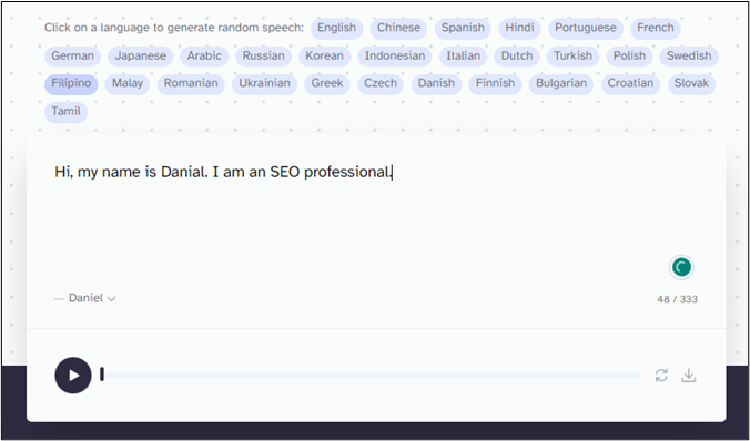 movie trailer voice generator