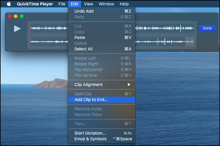 Merge Audio with Quicktime