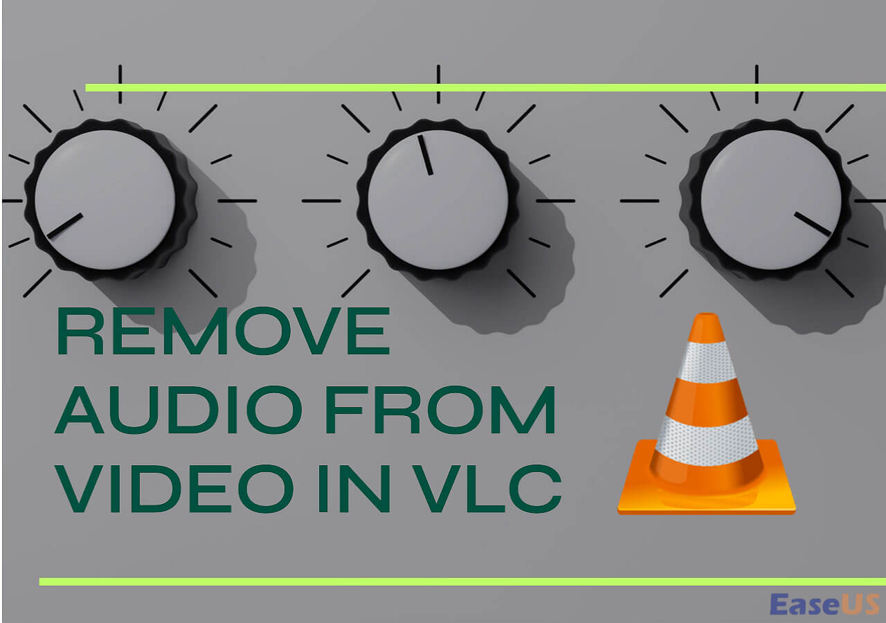 remove audio from video vlc