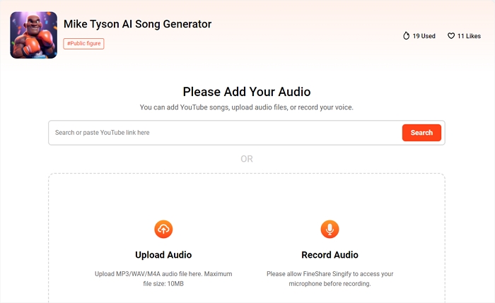 singify mike tyson voice