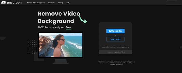 Unscreen, cambia online lo sfondo dei video
