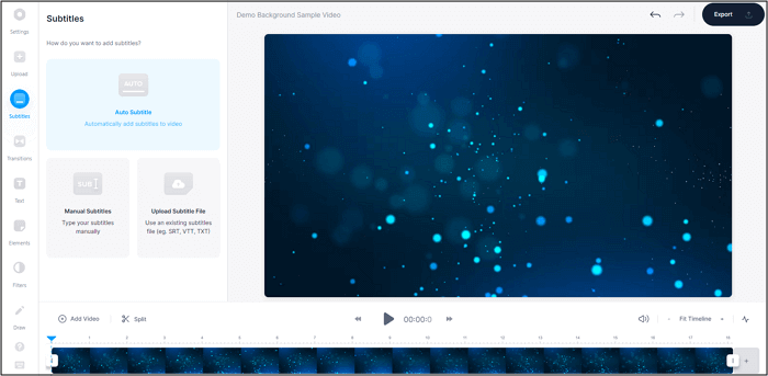 veed subtitle generator