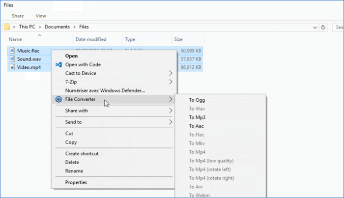 Convertitore video gratuito - File Converter